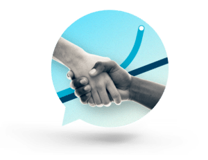 Support from Eclipse Power Solutions - Hands shaking